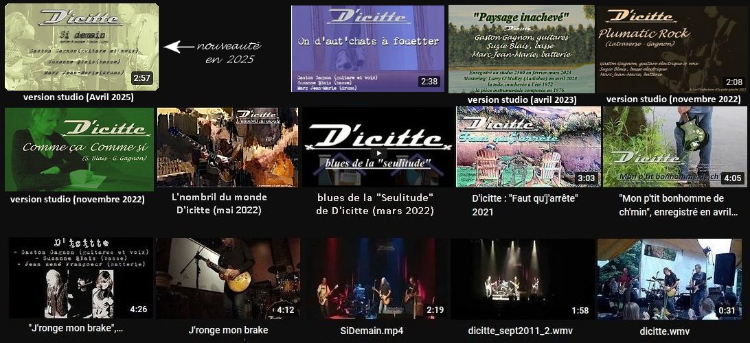 YouTube D'icitte